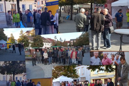 Setkání kandidátů Volby pro Benešov s občany města 