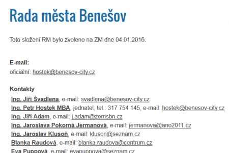 Rada města 17.10. aneb (ne)reakce na výzvu 