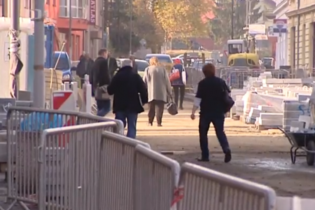 Reportáž rekonstrukce Tyršovy ulice 